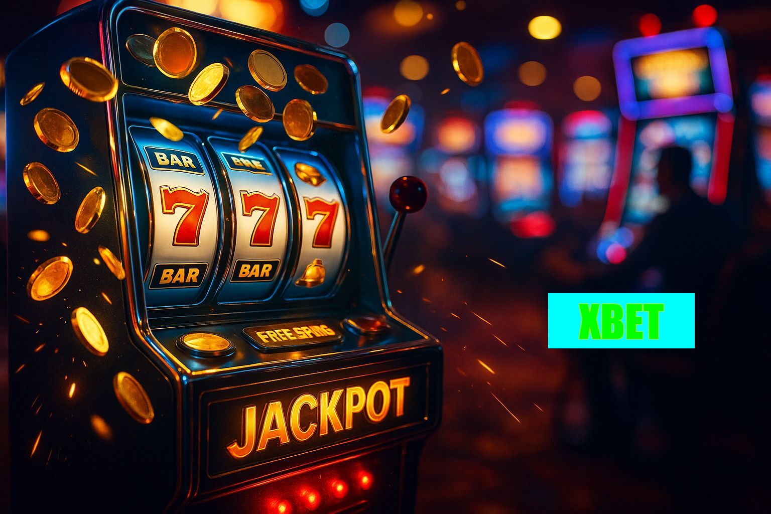 Diversos jogos de caça-níqueis